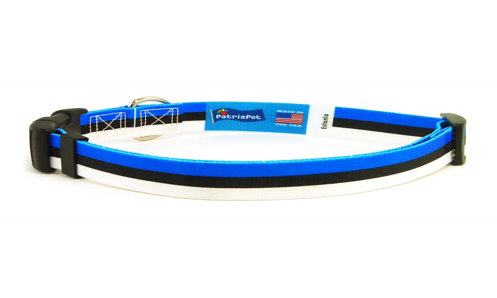 Cat Collar with Estonia Flag | Great For National Holidays, Festivals, Parades, Sporting Events, Pride Events