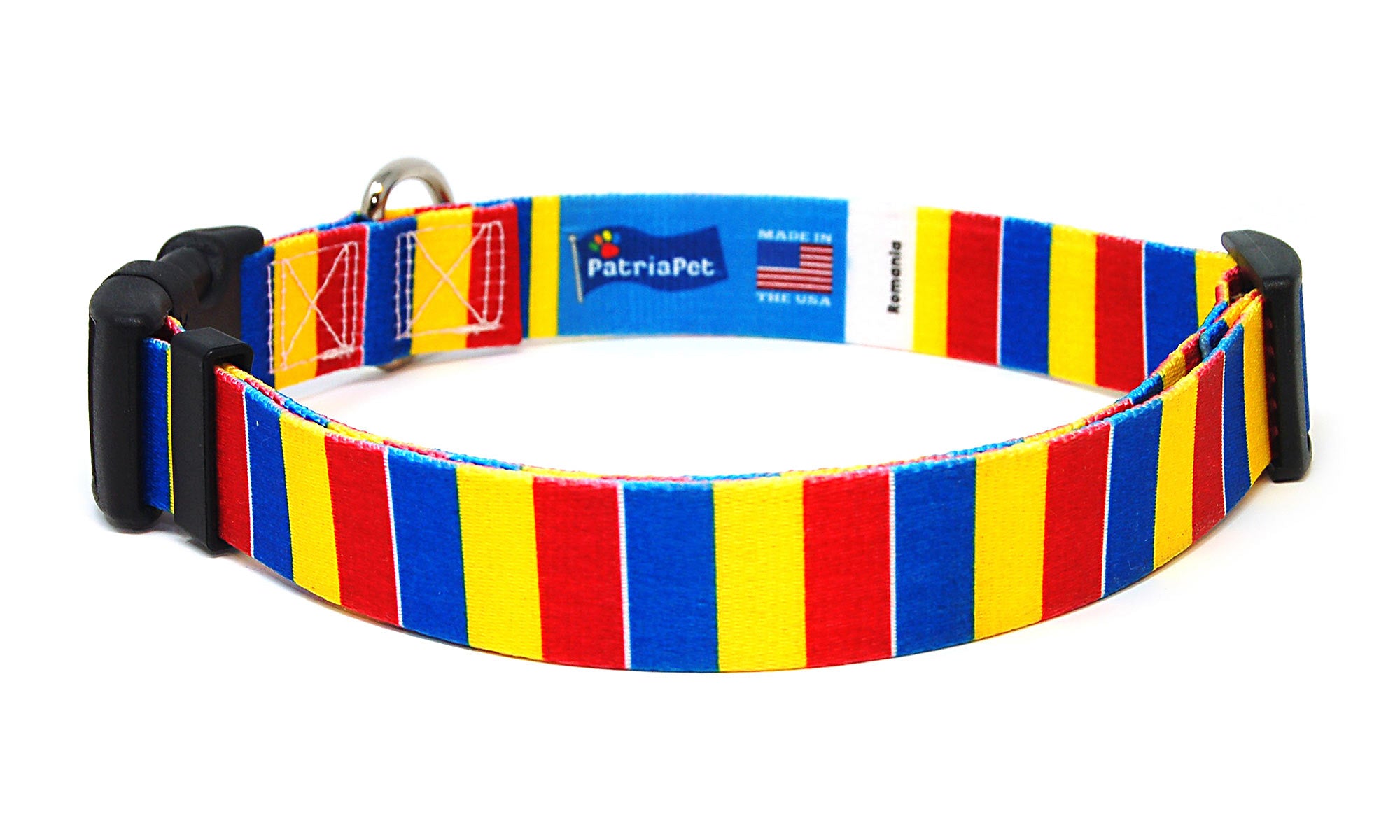 Romania Dog Collar | Quick Release or Martingale Style