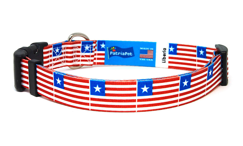Liberia Dog Collar | Quick Release or Martingale Style