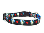 Guatemala Dog Collar with Hearts Pattern | I Love Guatemala