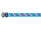 Dog Collar with Panama Hearts Pattern | I Love Panama