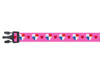 Dog Collar with Panama Hearts Pattern | I Love Panama