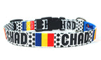 Chad Dog Collar for Soccer Fans  | Quick Release or Martingale Style