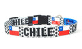 Chile Dog Collar for Soccer Fans  | Quick Release or Martingale Style