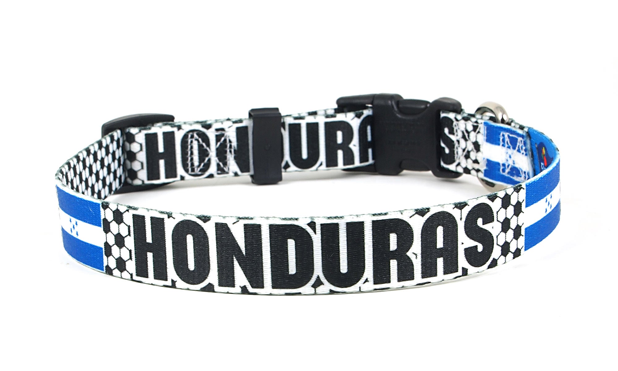 Honduras Dog Collar for Soccer Fans  | Quick Release or Martingale Style