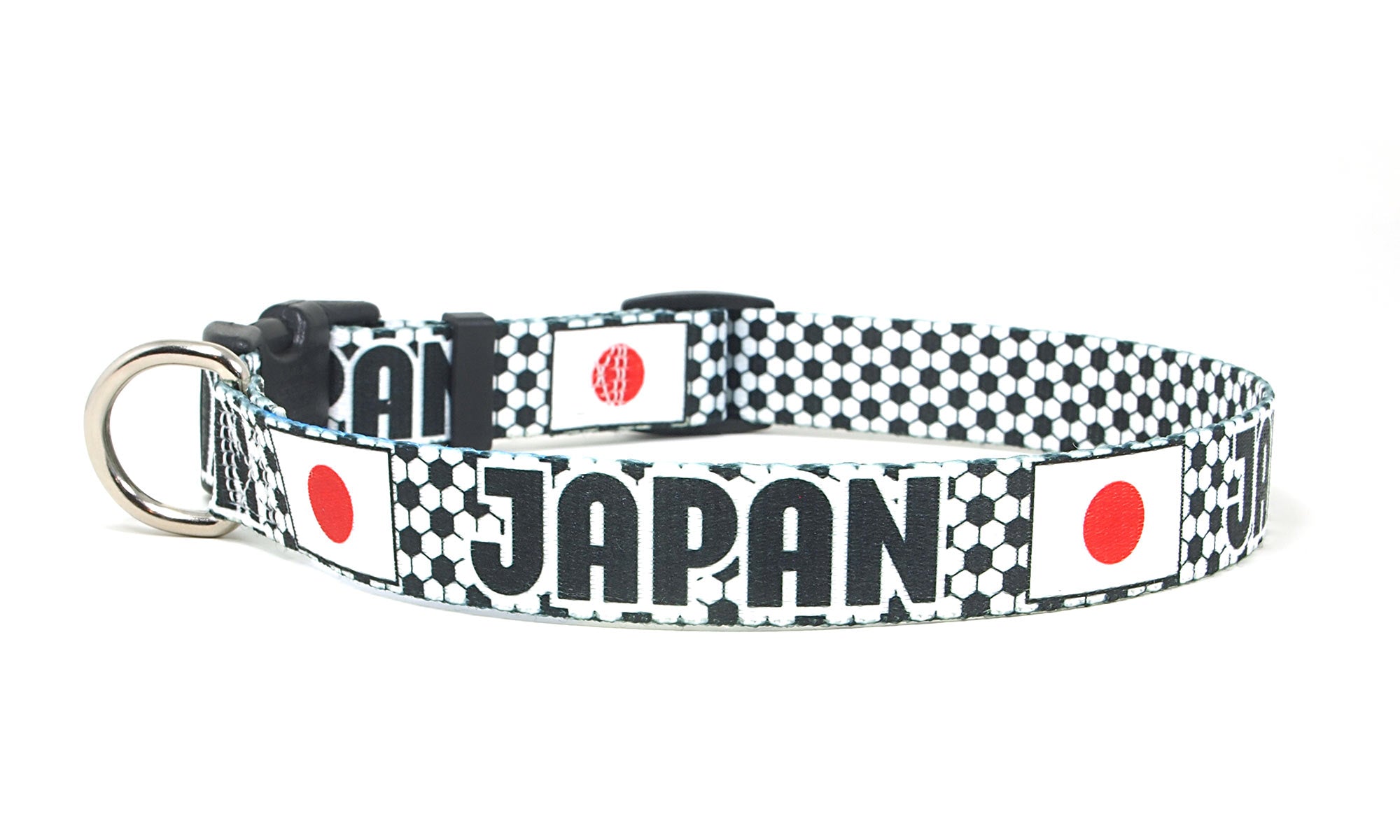 Japanese Dog Collar for Soccer Fans  | Quick Release or Martingale Style