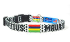 Mauritius Dog Collar for Soccer Fans  | Quick Release or Martingale Style