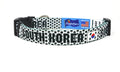 South Korea Dog Collar for Soccer Fans  | Quick Release or Martingale Style