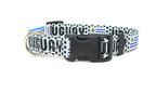 Uruguay Dog Collar for Soccer Fans  | Quick Release or Martingale Style