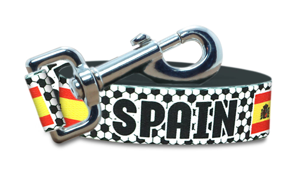 Spain Dog Leash for Soccer Fans  | 6 or 4 Foot