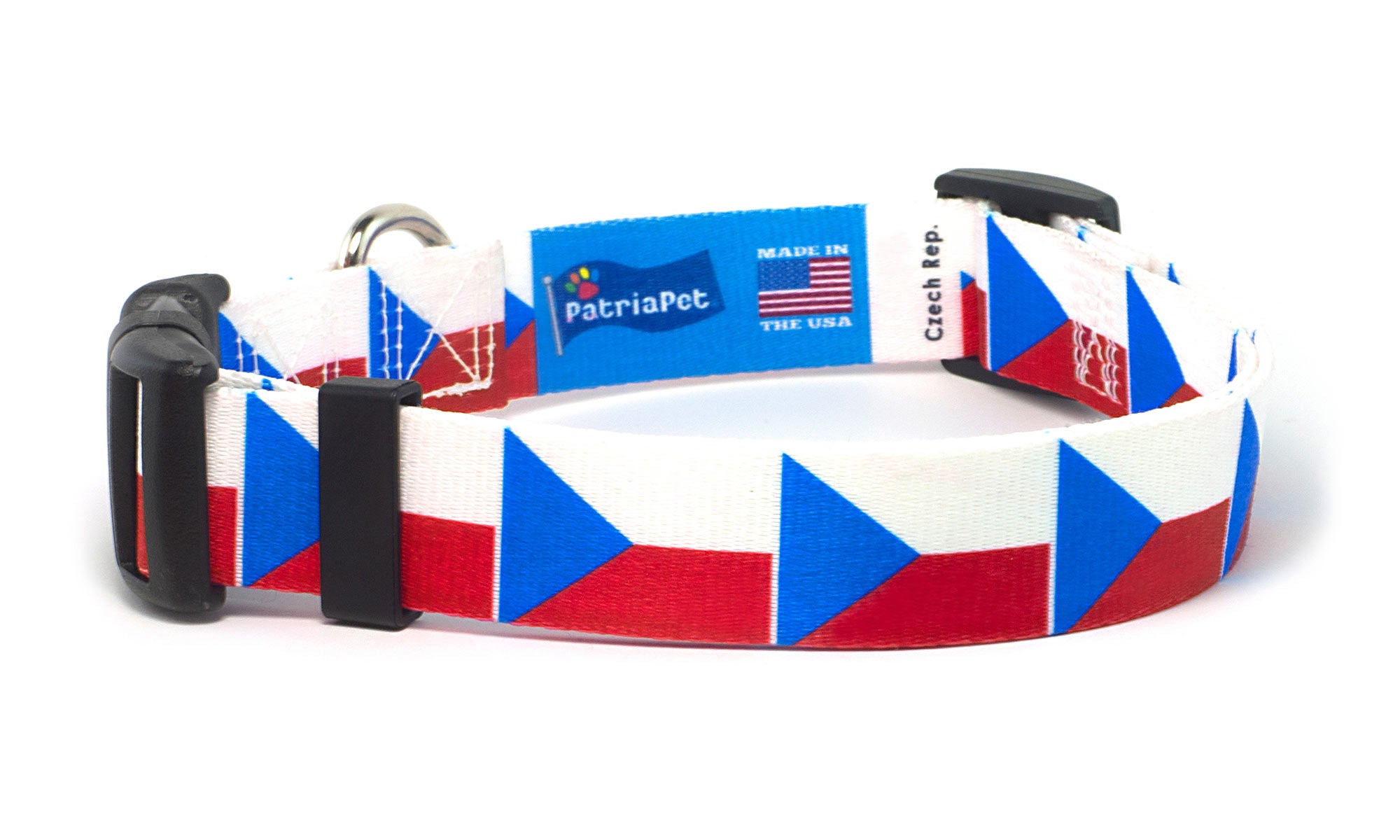 Czech Republic Dog Collar | Quick Release or Martingale Style