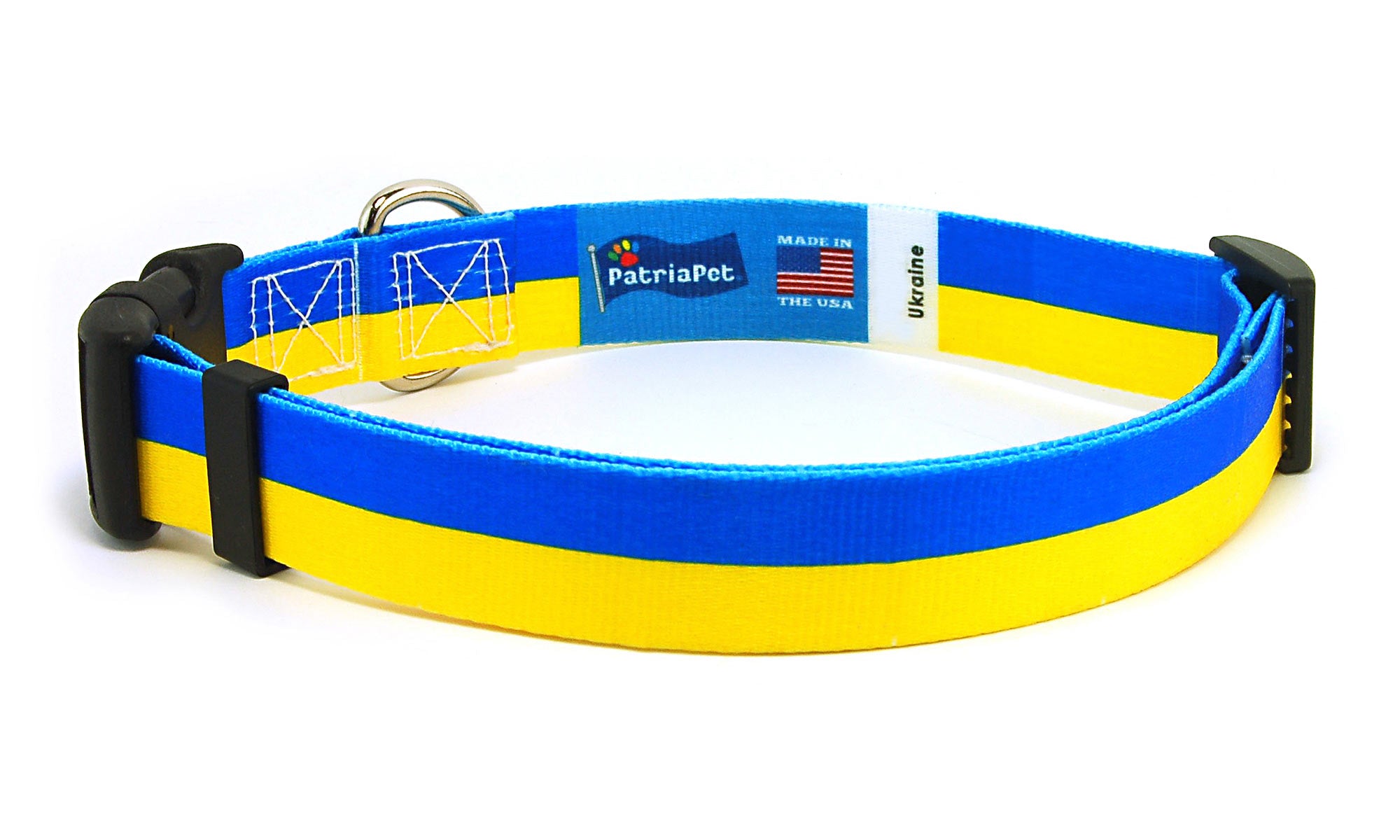 Ukraine Dog Collar | Quick Release or Martingale Style