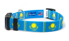 Kazakhstan Dog Collar | Quick Release or Martingale Style