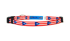 Puerto Rico Cat Collar | Breakaway Safety Buckle