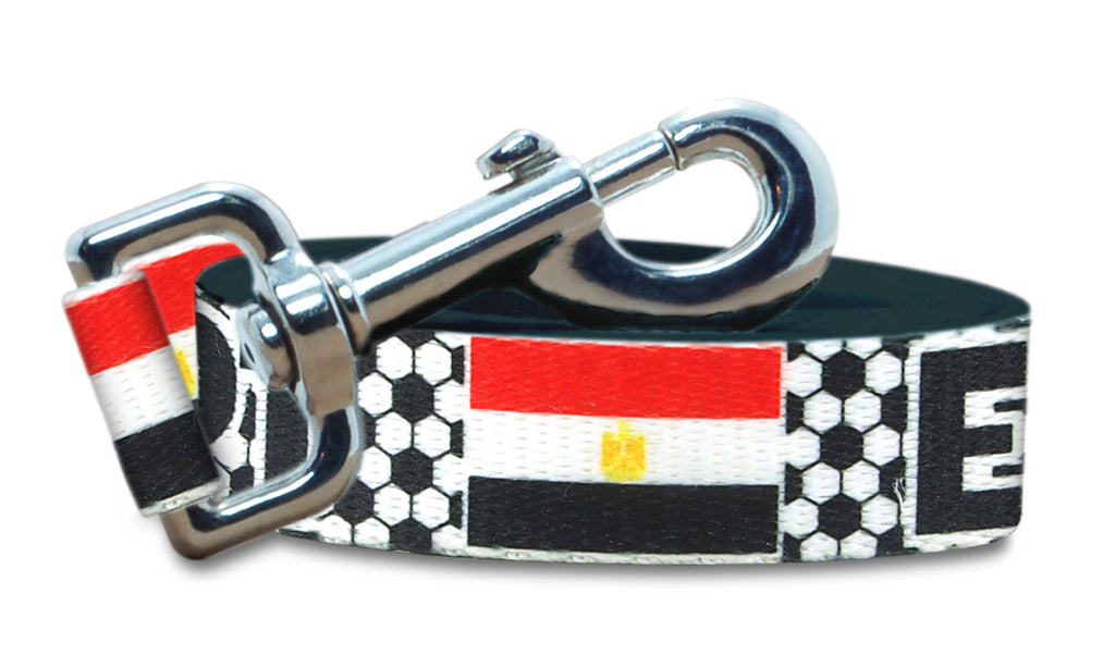 Egypt Dog Leash for Soccer Fans  | 6 or 4 Foot