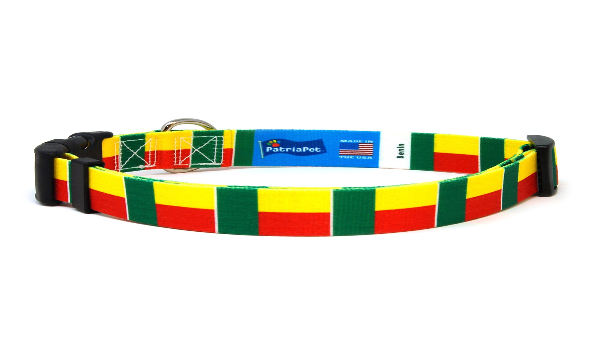 Benin Cat Collar | Great For National Holidays, Festivals, Parades, Sporting Events, Pride Events