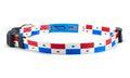 Cat Collar with Panama Flag | Breakaway Safety Buckle