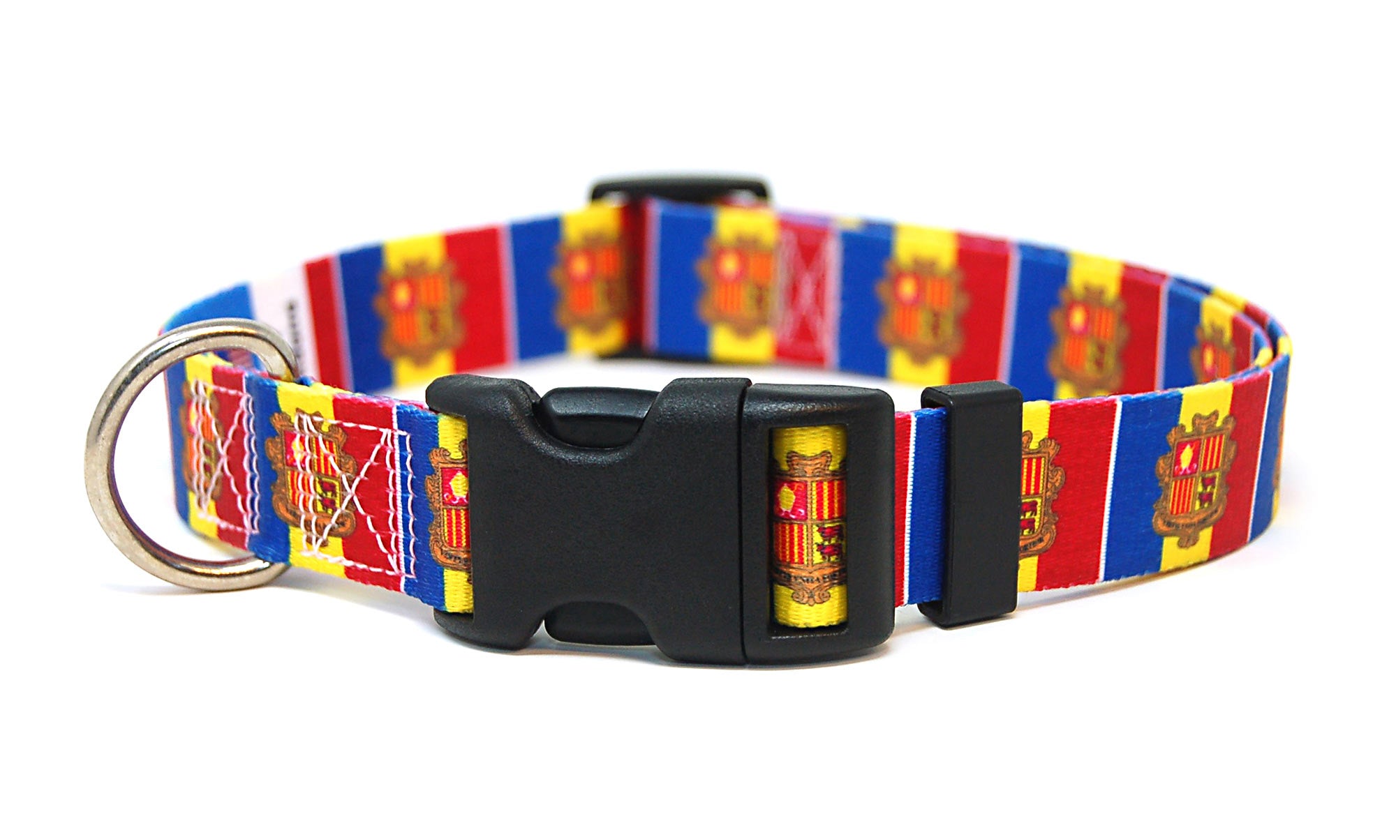 Andorra Dog Collar | Quick Release or Martingale Style | Made in NJ, USA