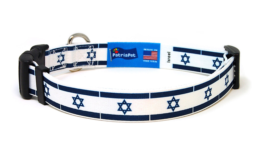 Israel Dog Collar | Quick Release or Martingale Style
