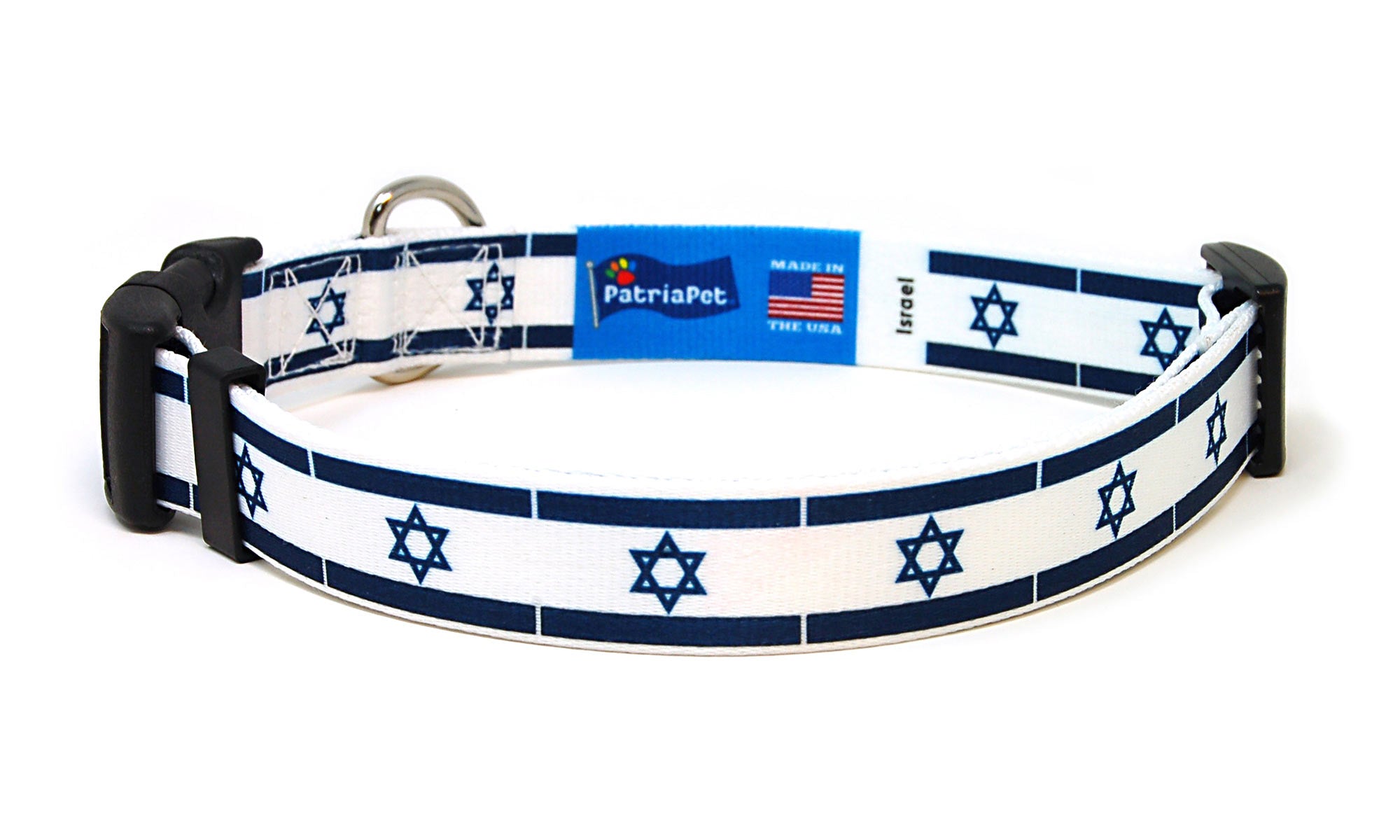 Israel Dog Collar | Quick Release or Martingale Style