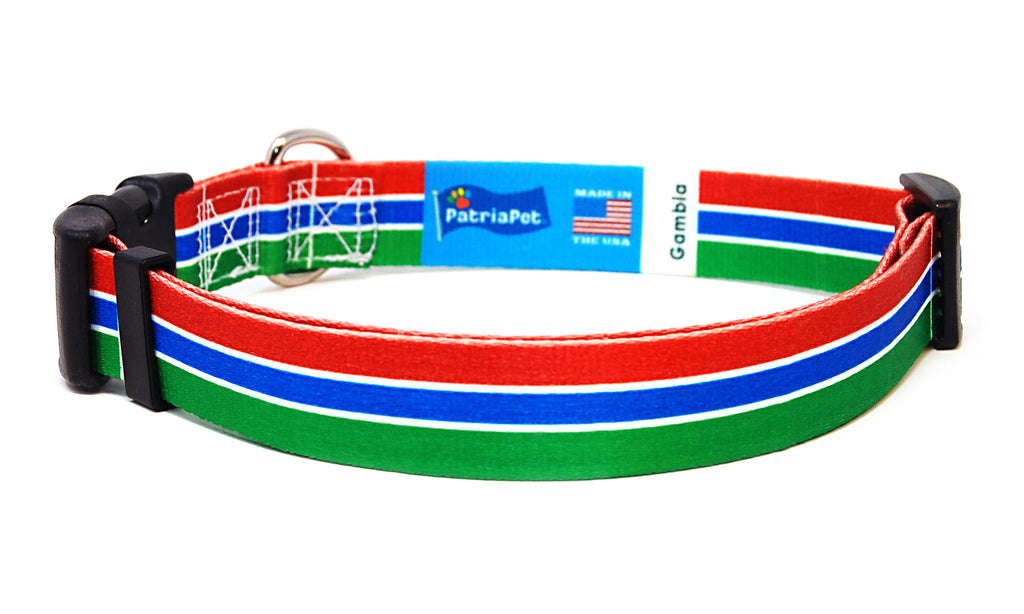 Gambia Dog Collar | Quick Release or Martingale Style