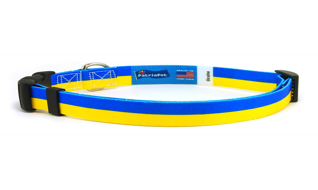 Ukraine Cat Collar | Great For National Holidays, Festivals, Parades, Sporting Events, Pride Events