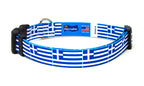 Greek Dog Collar | Quick Release or Martingale Style