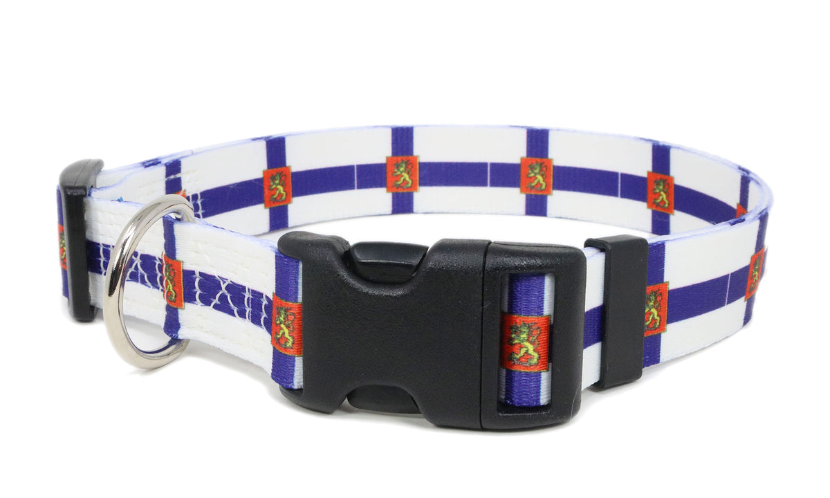 Finland Dog Collar | Quick Release or Martingale Style | Made in NJ, USA