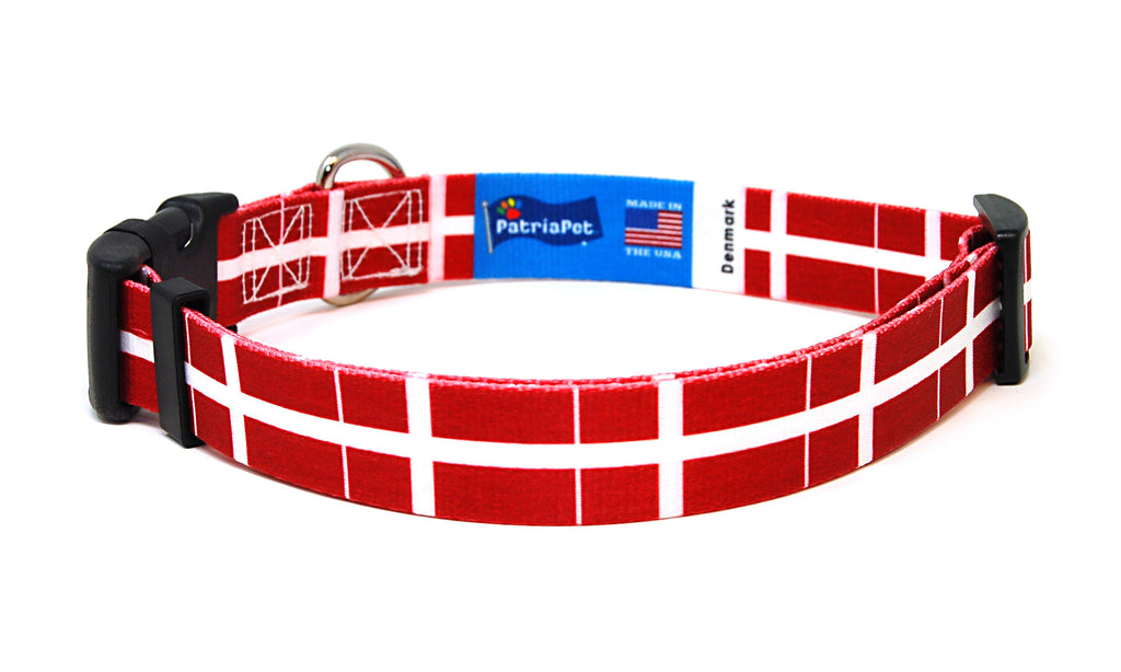 Denmark Dog Collar | Quick Release or Martingale Style