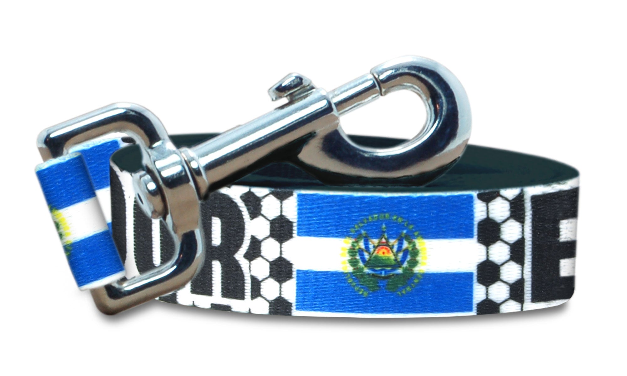 El Salvador Dog Leash for Soccer Fans  | 6 or 4 Foot