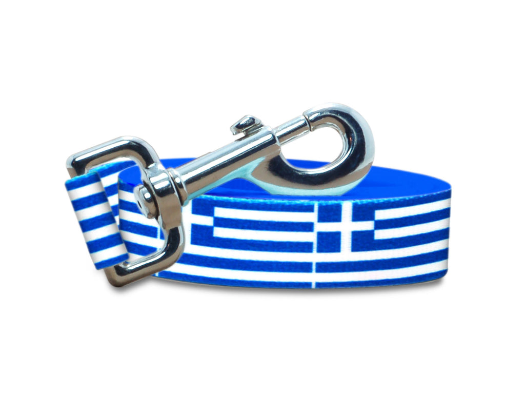 Greece Dog Leash | 4 Foot and 6 Foot Lengths