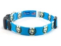 Dog collar with guatemala flag